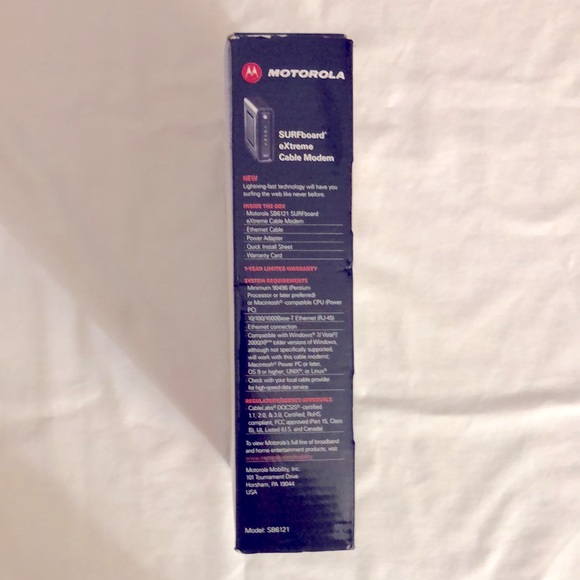 Motorola SURFboard Extreme Cable Modem (SB6121) - Picture 4 of 13